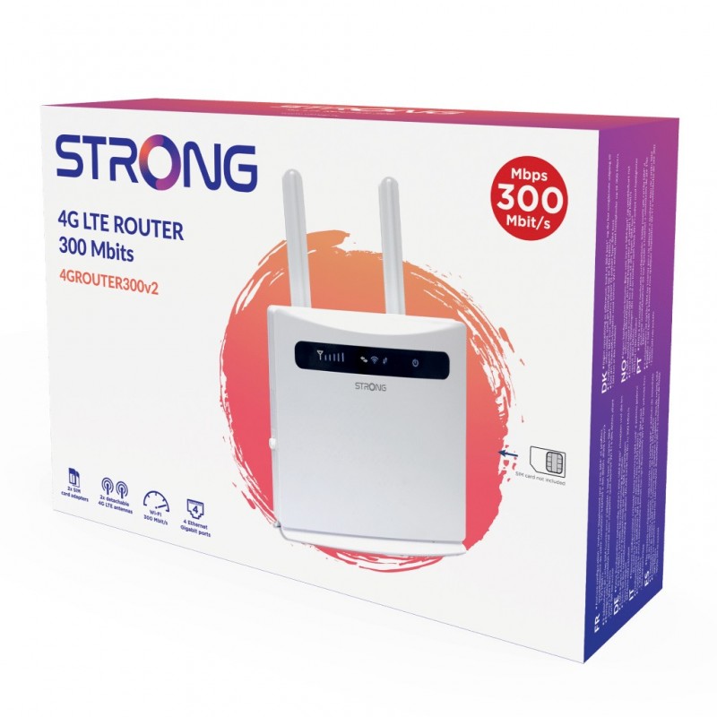 Strong 4GROUTER300V2 router de telefonía puerta de enlace módem Router de red móvil