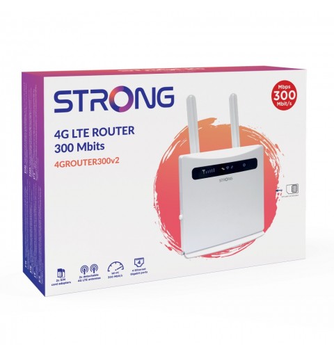 Strong 4GROUTER300V2 Mobiles Netzwerkgerät Router für Mobilfunknetz