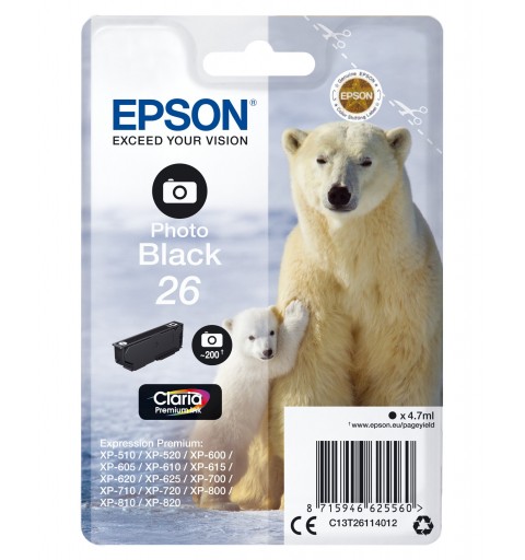 Epson Polar bear Cartouche "Ours Polaire" - Encre Claria Premium N Photo