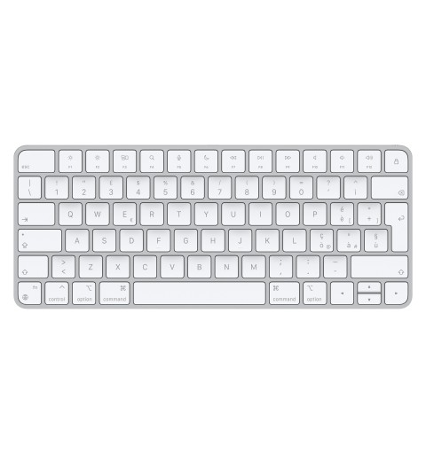 Apple Magic clavier USB + Bluetooth Italien Aluminium, Blanc