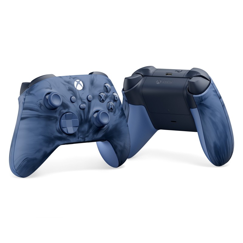 Microsoft Xbox Wireless Controller Stormcloud Vapor Special Edition Blau Bluetooth USB Gamepad Analog Digital Android, PC,