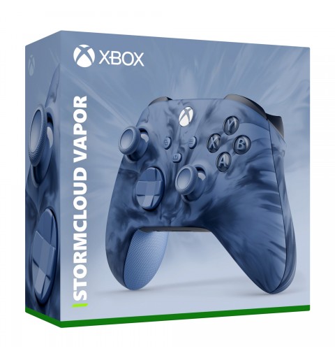 Microsoft Xbox Wireless Controller Stormcloud Vapor Special Edition Blau Bluetooth USB Gamepad Analog Digital Android, PC,