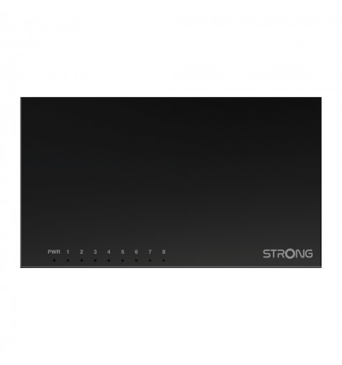 Strong SW8000M Netzwerk-Switch Gigabit Ethernet (10 100 1000) Schwarz