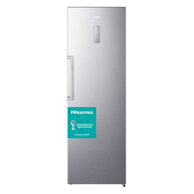 Hisense RL481N4BIE Kühlschrank Freistehend 370 l E Edelstahl