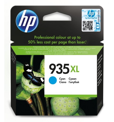 HP 935XL Cyan Original Druckerpatrone mit hoher Reichweite