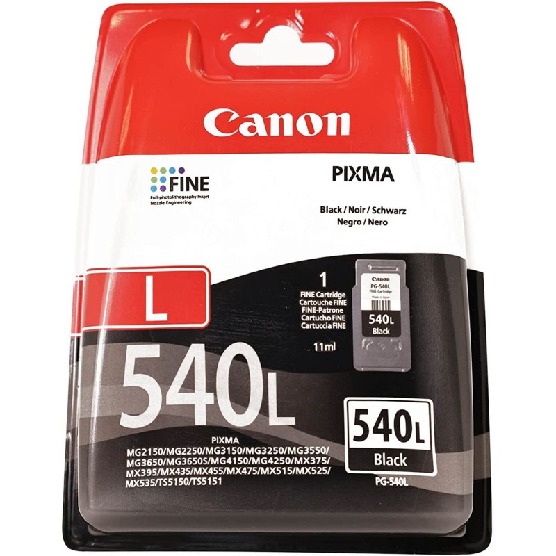 Canon PG-540L Tintenpatrone Schwarz mit mehr Reichweite