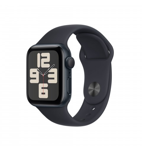 Apple Watch SE OLED 40 mm Numérique 324 x 394 pixels Écran tactile Noir Wifi GPS (satellite)