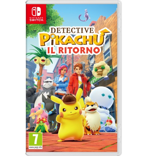 Nintendo Detective Pikachu Il Ritorno Estándar Alemán, Inglés, Español, Francés, Italiano, Japonés, Coreano Nintendo Switch