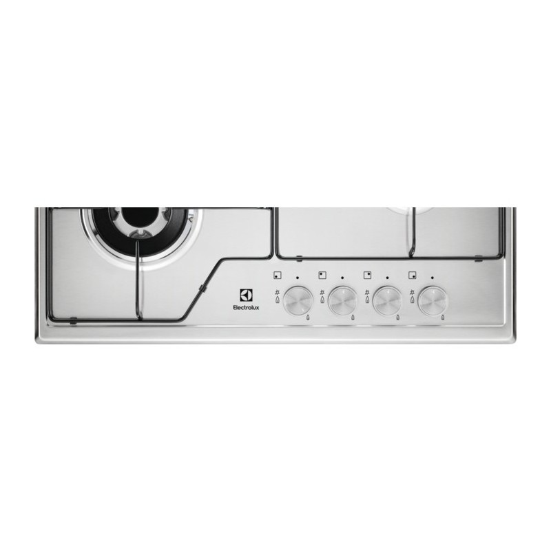 Electrolux KGS6434SX Acier inoxydable Intégré 59 cm Gaz 4 zone(s)