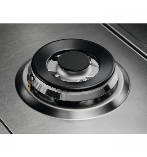 Electrolux KGS6434SX Acero inoxidable Integrado 59 cm Encimera de gas 4 zona(s)