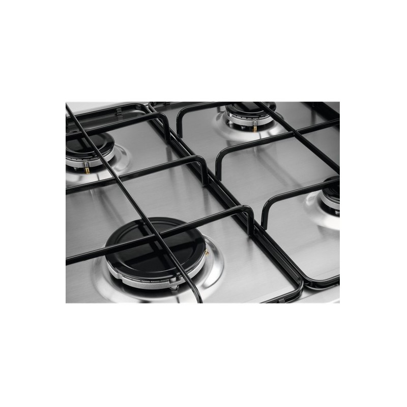 Electrolux KGS6404SX hobs Acero inoxidable Integrado 55 cm Encimera de gas 4 zona(s)