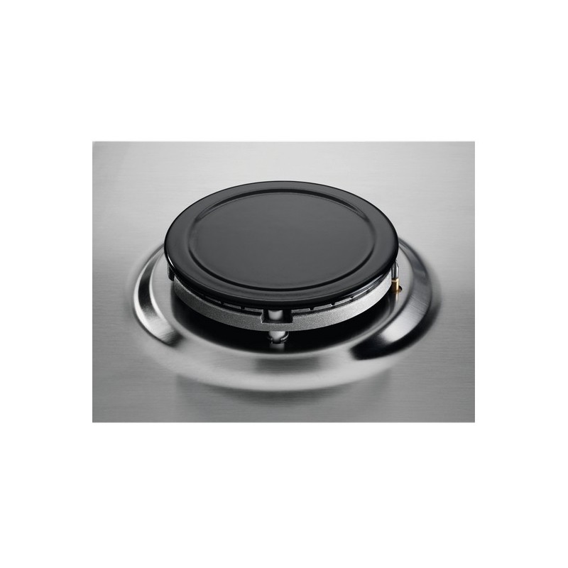 Electrolux KGS6404SX hobs Acero inoxidable Integrado 55 cm Encimera de gas 4 zona(s)