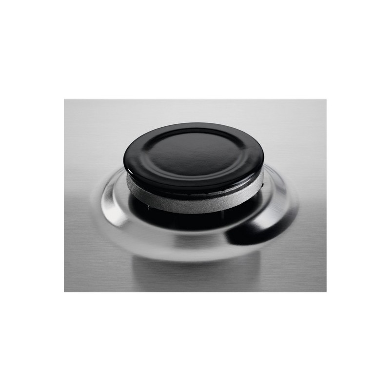 Electrolux KGS6404SX hobs Acero inoxidable Integrado 55 cm Encimera de gas 4 zona(s)