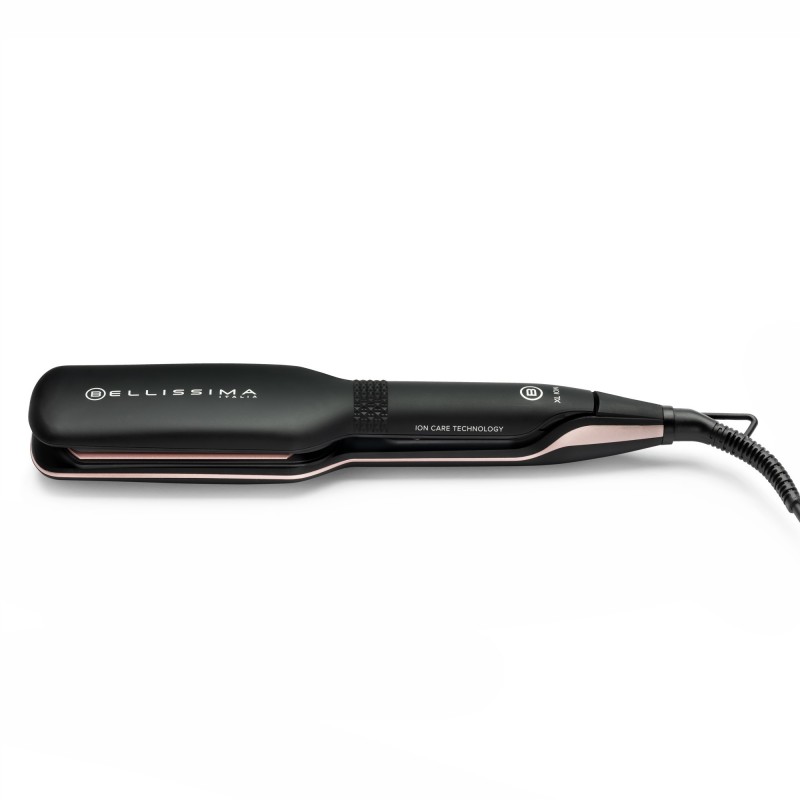 Bellissima 11878 hair styling tool Straightening iron Warm Black, Rose 67 W 1.8 m