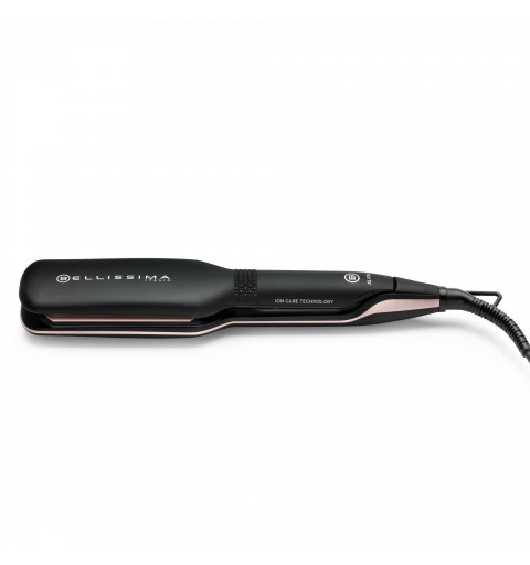 Bellissima 11878 Utensilio de peinado Plancha de pelo Caliente Negro, Rosa 67 W 1,8 m