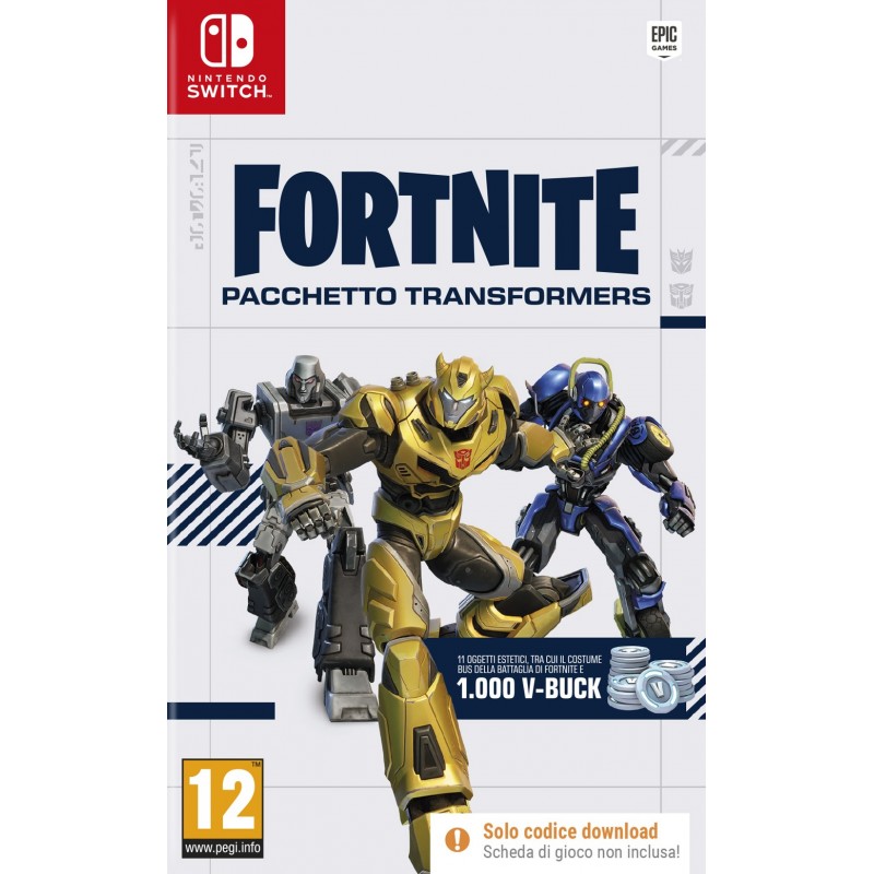 Epic Games 5056635604200 complemento de videojuego y contenido descargable (DLC, Dowloadable Content) Nintendo Switch Fortnite