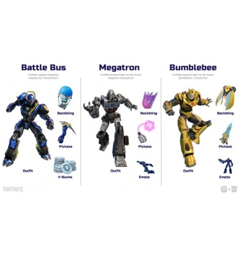 Epic Games Fortnite - Pacchetto Transformers