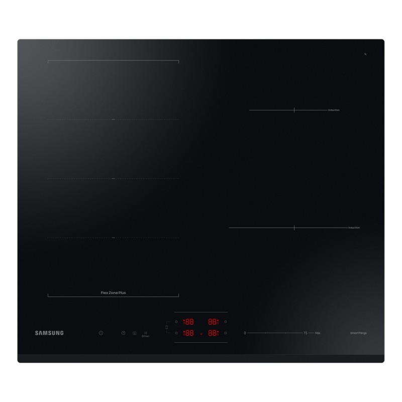 Samsung NZ64B6056GK Noir Intégré 60 cm Plaque avec zone à induction 4 zone(s)