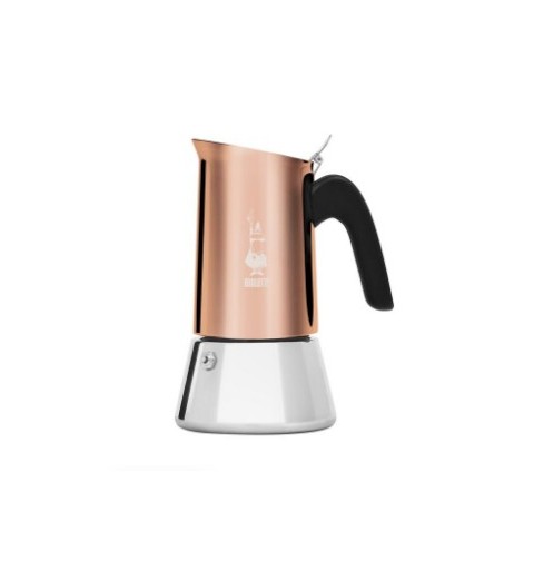 Bialetti Venus Cafetière à moka 0,24 L Cuivre, Acier inoxydable