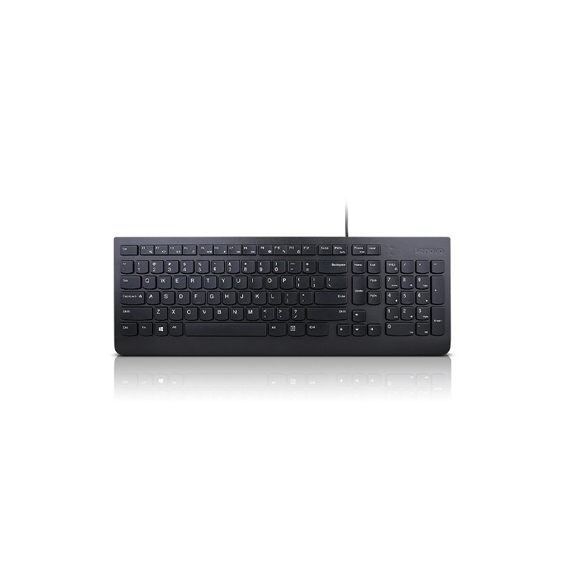 Lenovo Essential Tastatur USB QWERTY Italienisch Schwarz