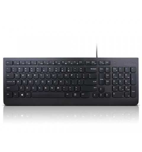 Lenovo Essential keyboard USB QWERTY Italian Black