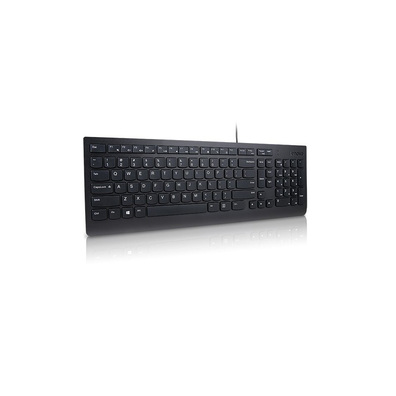 Lenovo Essential keyboard USB QWERTY Italian Black