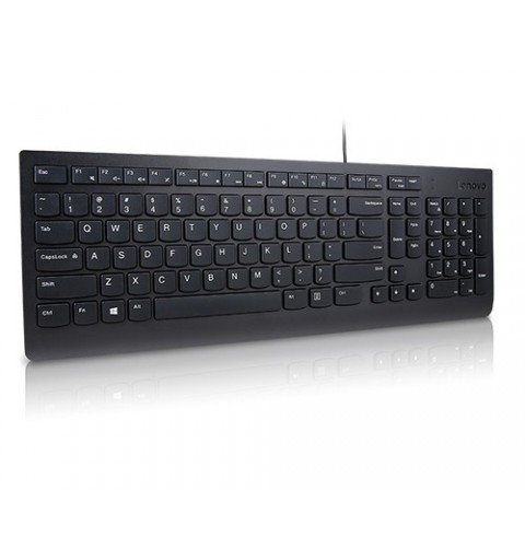 Lenovo Essential keyboard USB QWERTY Italian Black