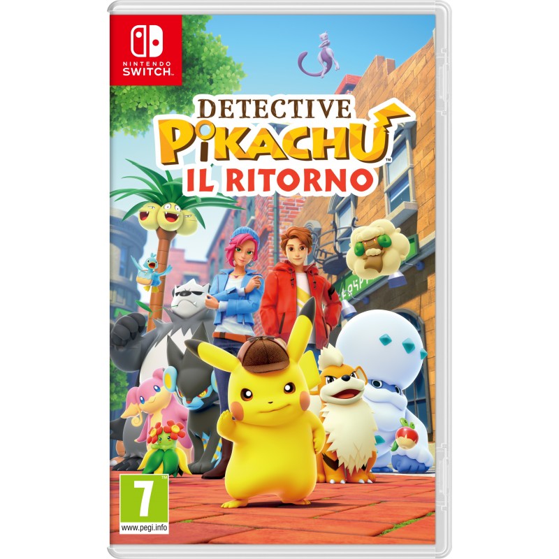 Nintendo Detective Pikachu Il Ritorno Standard Allemand, Anglais, Espagnol, Français, Italien, Japonais, Coréen Nintendo Switch