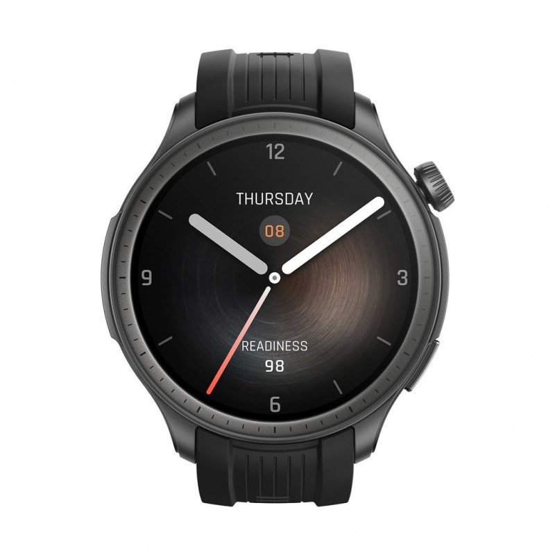 Amazfit Balance 3,81 cm (1.5") AMOLED 46 mm Digital 480 x 480 Pixel Touchscreen Schwarz WLAN GPS