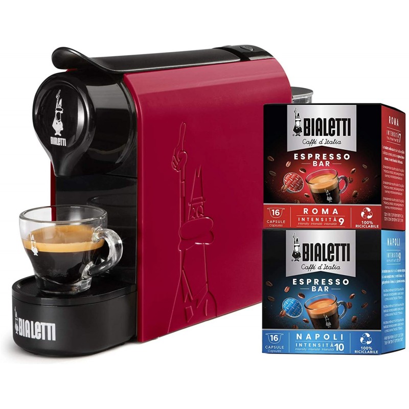 Bialetti Gioia + 32 caps Entièrement automatique Machine à expresso 0,5 L