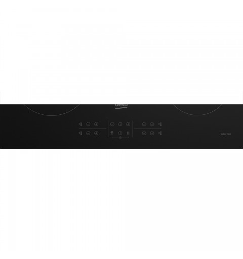 Beko HII64200MT hob Black Built-in 60 cm Zone induction hob 4 zone(s)