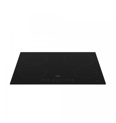 Beko HII64200MT plaque Noir Intégré 60 cm Plaque avec zone à induction 4 zone(s)