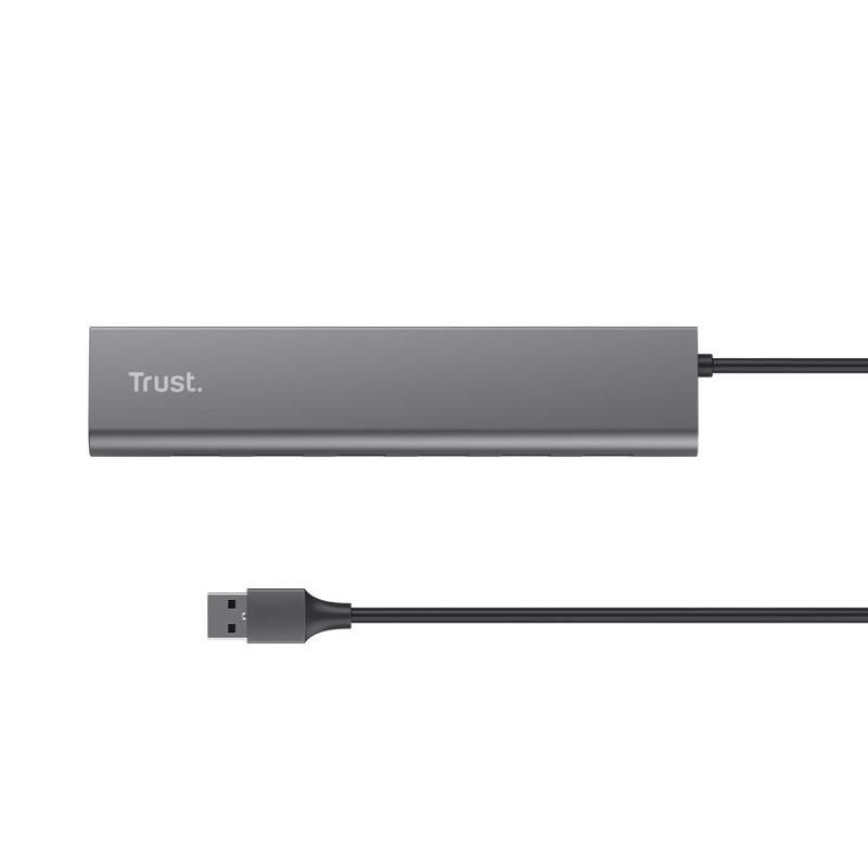 Trust Halyx USB 3.2 Gen 1 (3.1 Gen 1) Type-A 5000 Mbit s Silber