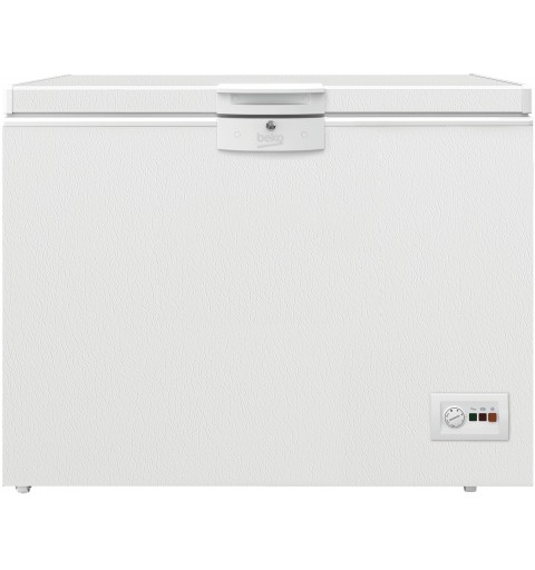 Beko HSM29540 congelador Arcón congelador Independiente 298 L E Blanco