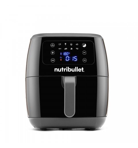 NutriBullet XXL Digital Air Fryer Sencillo 7 L Independiente 1800 W Freidora de aire caliente Negro