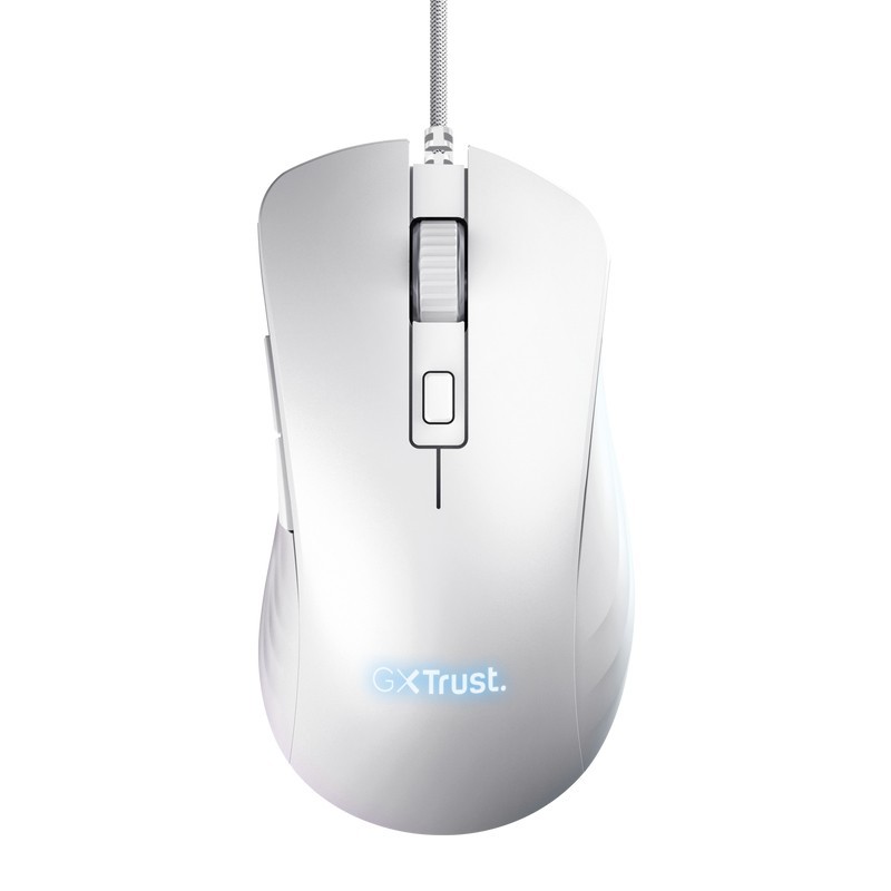 Trust GXT924W YBAR+ souris Droitier USB Type-A Optique 25600 DPI