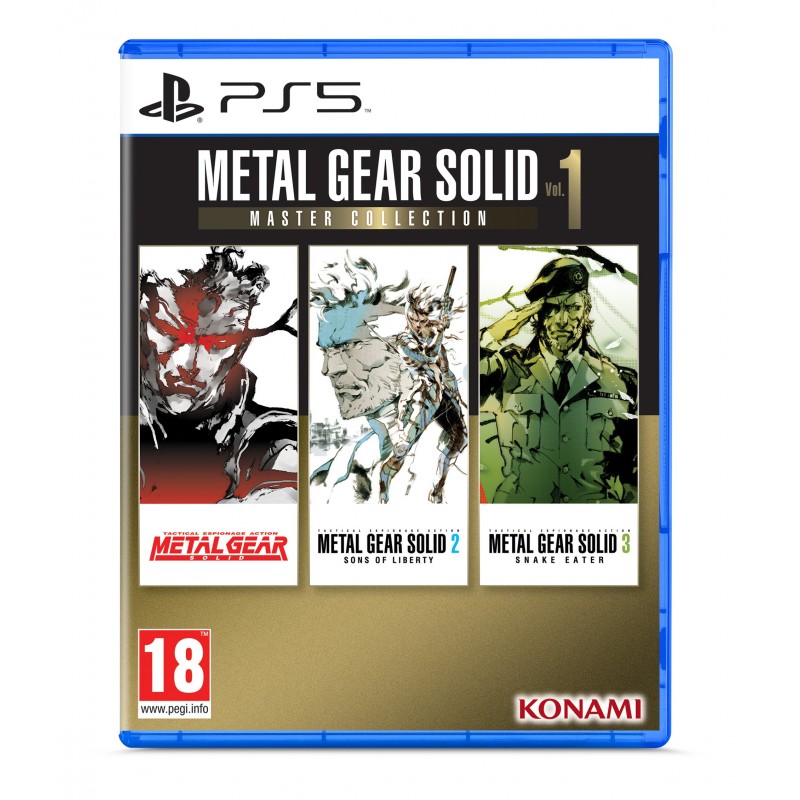 Konami Metal Gear Solid Master Collection Vol. 1 Anglais, Japonais