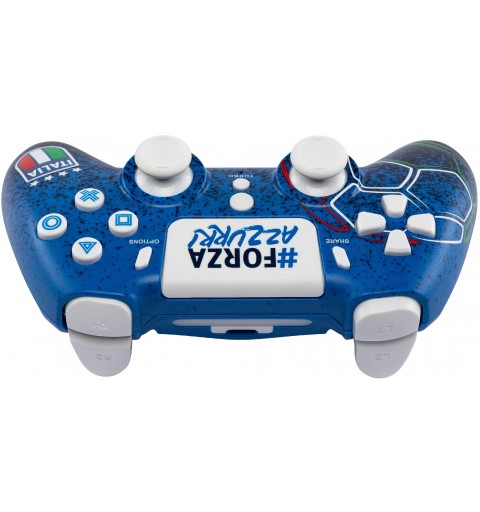 Qubick ACP40173 Gaming-Controller Blau Bluetooth USB Gamepad Analog Digital PC, PlayStation 4, PlayStation 5