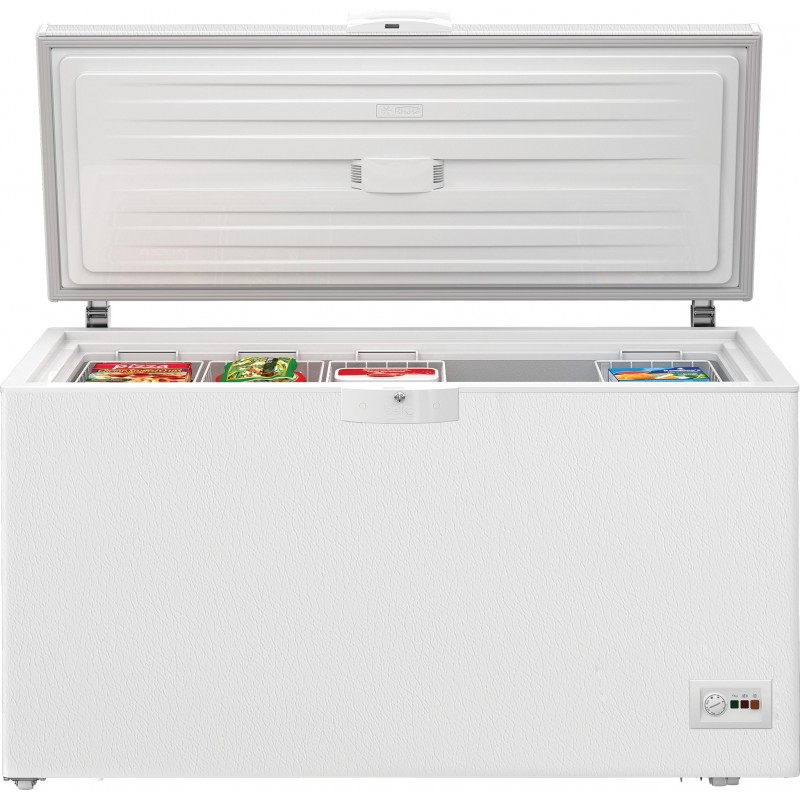 Beko HSM37540 congelador Arcón congelador Independiente 360 L E Blanco