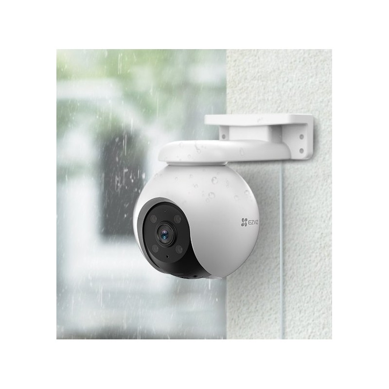 EZVIZ H8 Pro 2K Esférico Cámara de seguridad IP Interior y exterior 2304 x 1296 Pixeles Pared poste