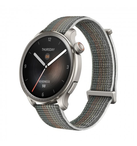 Amazfit Balance 3,81 cm (1.5") AMOLED 46 mm Digital 480 x 480 Pixel Touchscreen Grau WLAN GPS