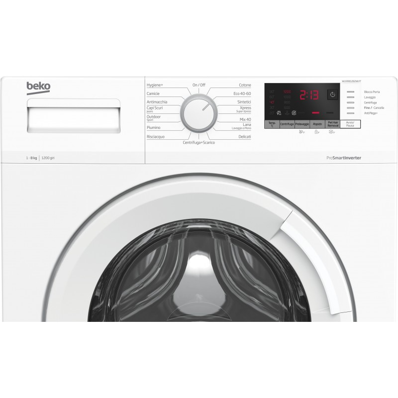 Beko WUXR81282WI IT machine à laver Charge avant 8 kg 1200 tr min Blanc