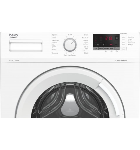 Beko WUXR81282WI IT lavadora Carga frontal 8 kg 1200 RPM Blanco