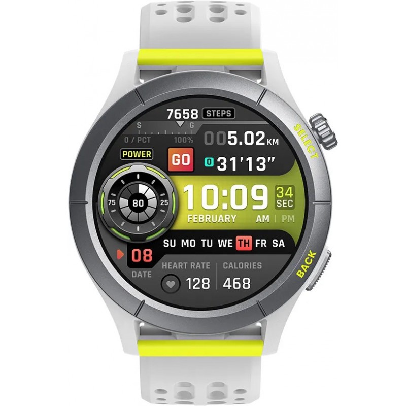 Amazfit Cheetah 3,53 cm (1.39") AMOLED 46.7 mm Numérique 454 x 454 pixels Écran tactile Gris GPS (satellite)