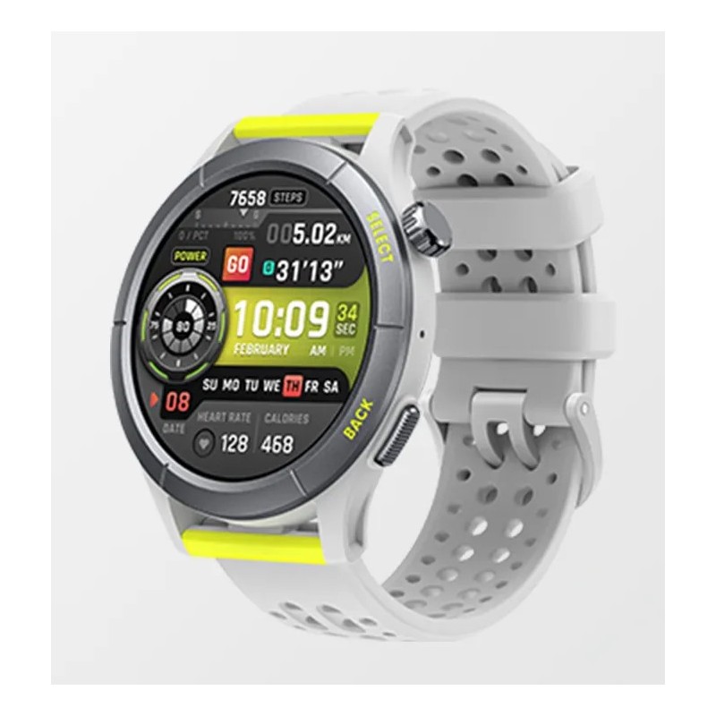 Amazfit Cheetah 3,53 cm (1.39") AMOLED 46.7 mm Digital 454 x 454 Pixel Touchscreen Grau GPS