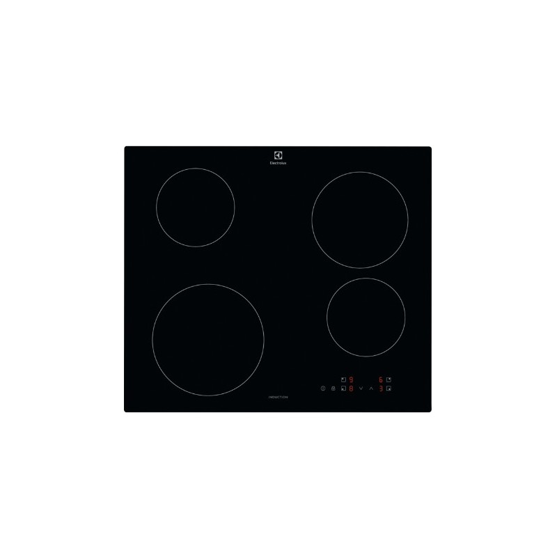 Electrolux Serie 300 KIB60424CK Black Built-in 60 cm Zone induction hob 4 zone(s)