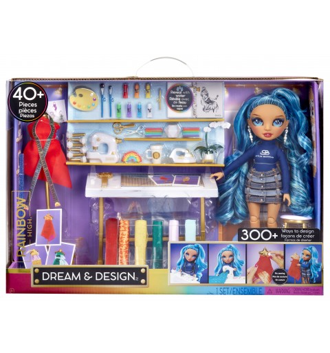 Rainbow High Dream & Design Fashion Studio Playset + Skyler Doll