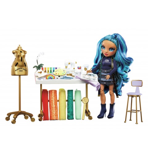 Rainbow High Dream & Design Fashion Studio Playset + Skyler Doll