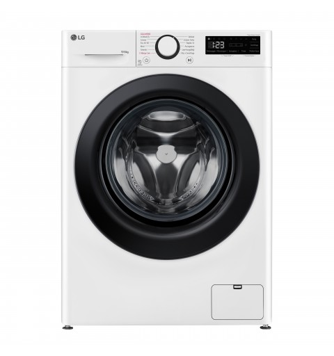 LG D4R3009NSWB washer dryer Freestanding Front-load White D