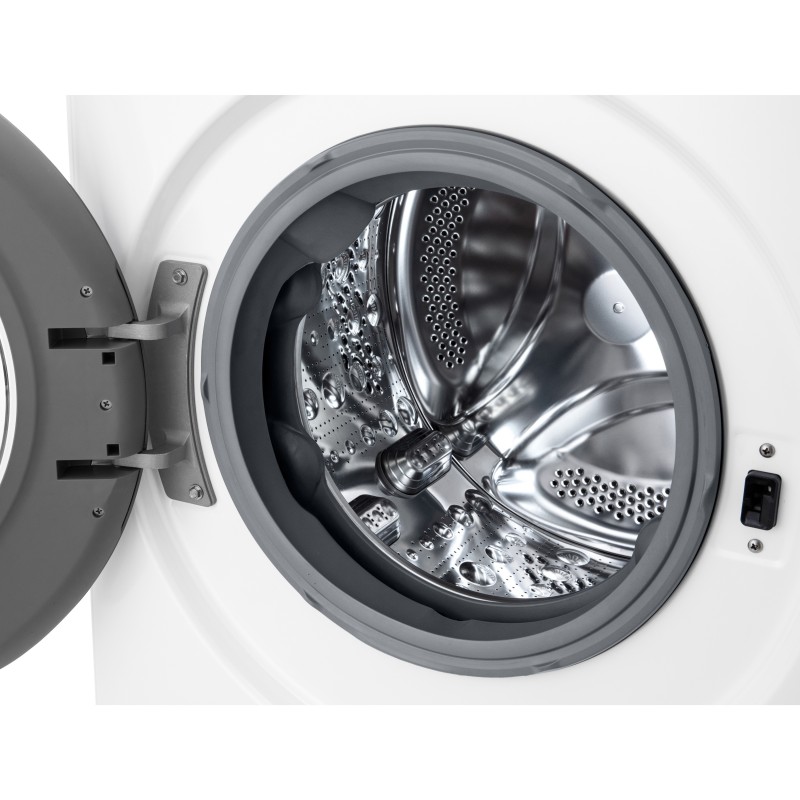 LG D4R3009NSWB lavadora-secadora Independiente Carga frontal Blanco D